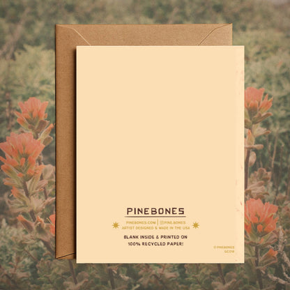 Transformation Blank Greeting Card
