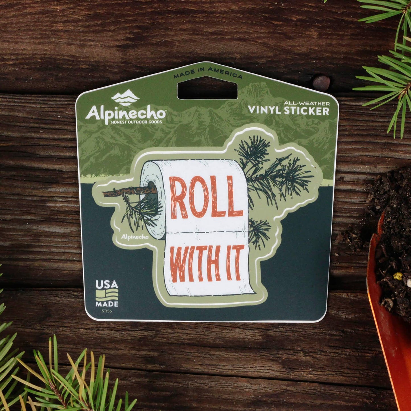 Roll With It Sticker