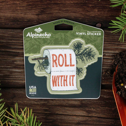 Roll With It Sticker