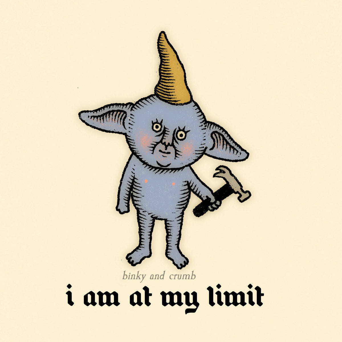Binky and Crumb At My Limit Sticker