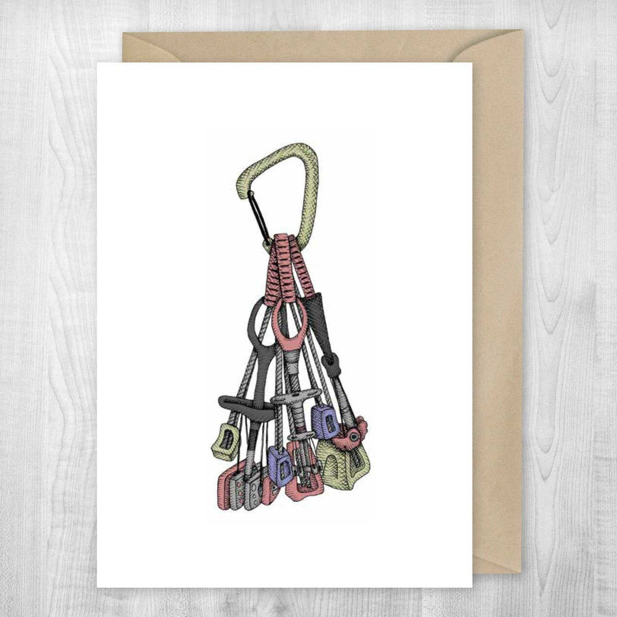 Sherpa Ant Rock Climbing Rack Card
