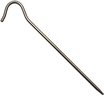Titanium hook stake