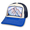 Lone Pine Peak Trucker Hat Cream / Navy
