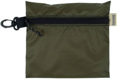 An Ultralight Marsupial Pouch that is green
