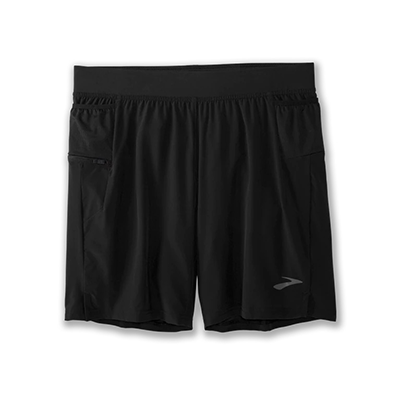 Sherpa 7" 2-in-1 Short - Black