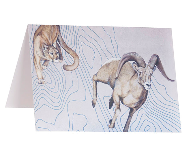 Migrating Mural Greeting Cards 5-Card Set