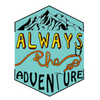 Always the Adventure Design Sticker