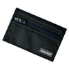 Montbell trail wallet in Cyan Blue in Black