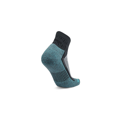 Balega Blister Resist Quarter Socks - Grey/Blue