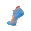 Balega Enduro No Show Sock for Women - Mid Grey/Ethereal Blue