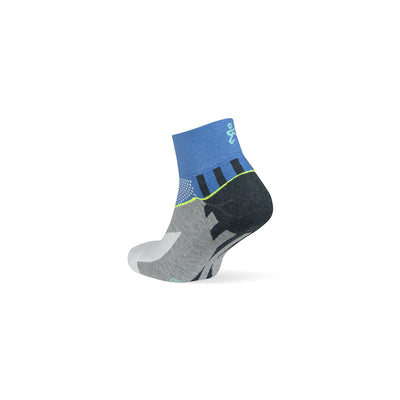 Balega Enduro Quarter Socks - Ethereal Blue/White