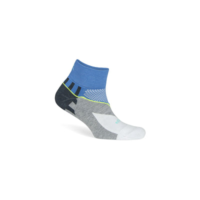 Balega Enduro Quarter Socks - Ethereal Blue/White