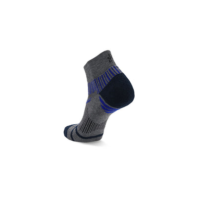 Balega Enduro Quarter Socks - Grey Heather/Ink