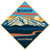 Bishop California Sticker of Mt. Tom in a Diamond Shape
