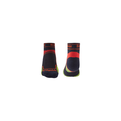 Bridgedale Men's Ultralight T2 Coolmax Sport Low Socks - Navy