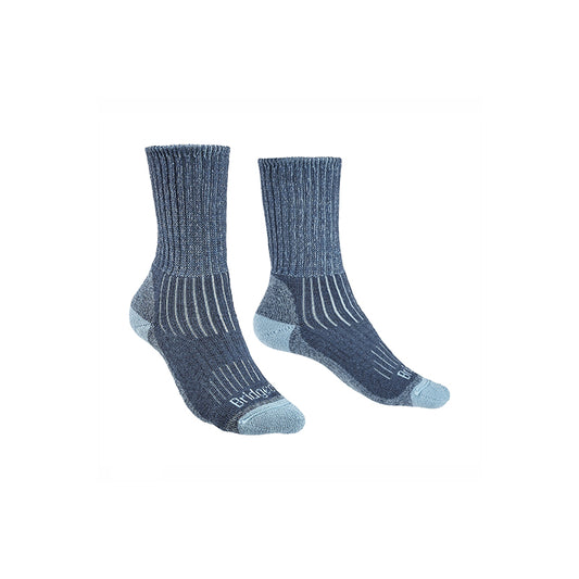 Bridgedale Women's Midweight Merino Comfort Boot Socks - Blue