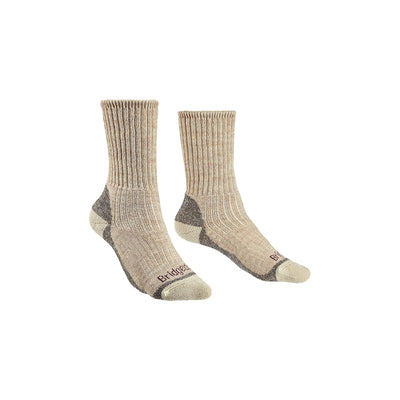 Bridgedale Women's Midweight Merino Comfort Boot Socks - Natural