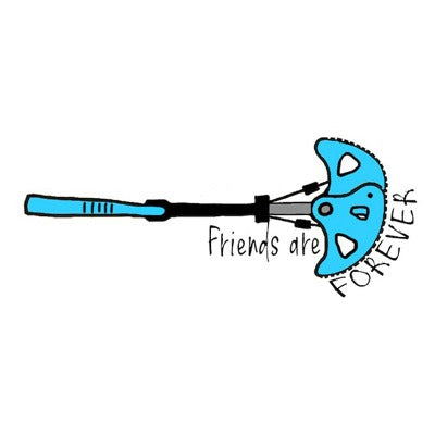 Friends are Forever Sticker Design 