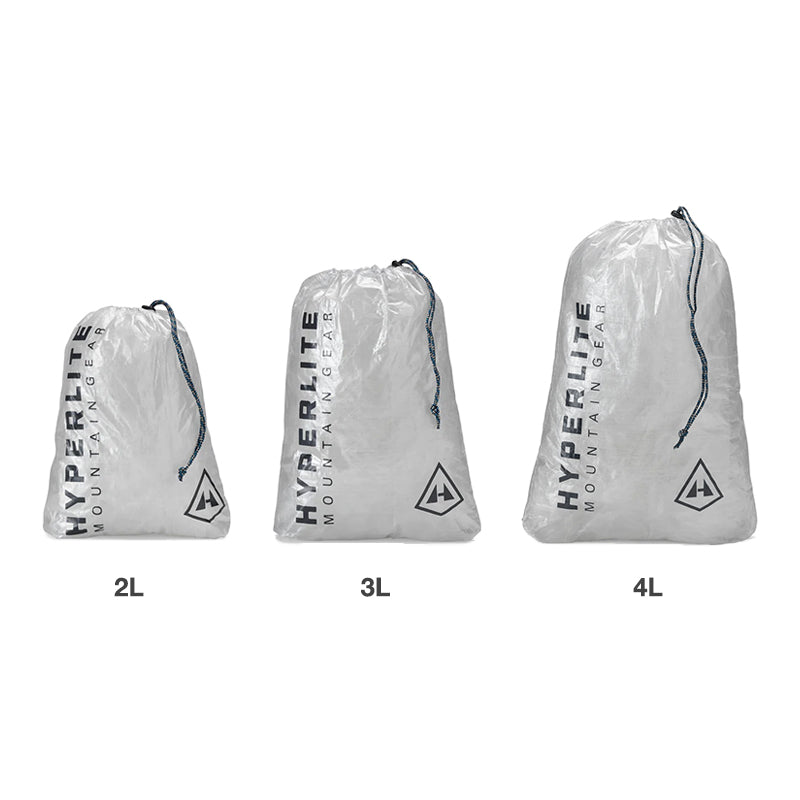 Hyperlite Mountain Gear DCF8 Drawstring Stuff Sack White, L