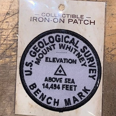USGA Mt. Whitney Benchmark Patch