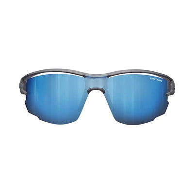 Julbo Aero Sunglasses with Spectron 3 Lens - Transluscent Grey/Blue