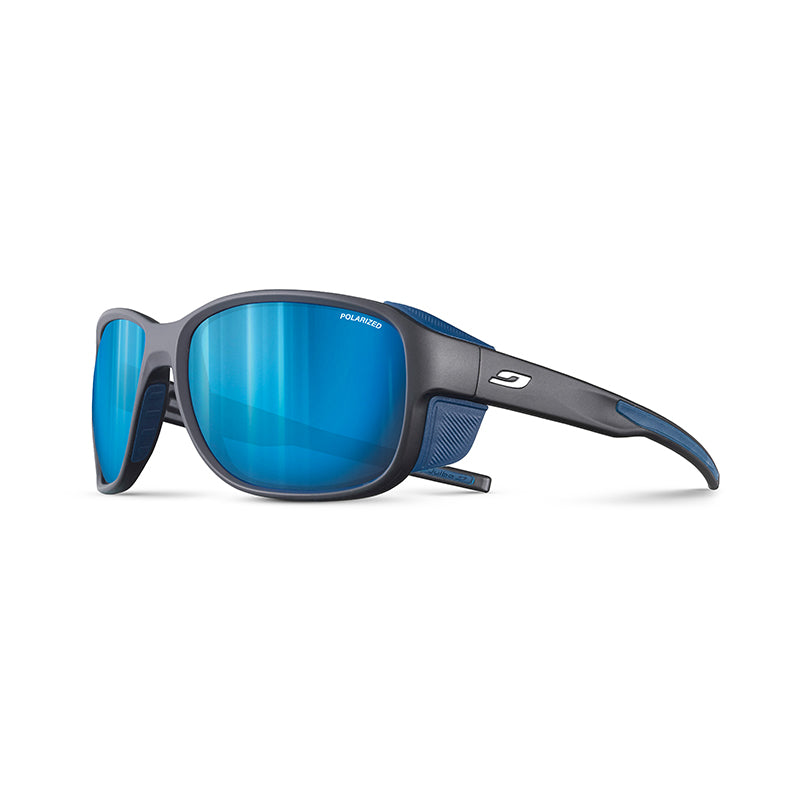 Julbo Montebianco 2 Sunglasses with Spectron 3 Polarized Lens - Black/Blue/White