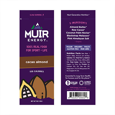 Muir Energy Gel - Cacao Almond