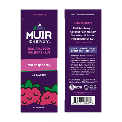 Muir Energy Gel - Red Raspberry