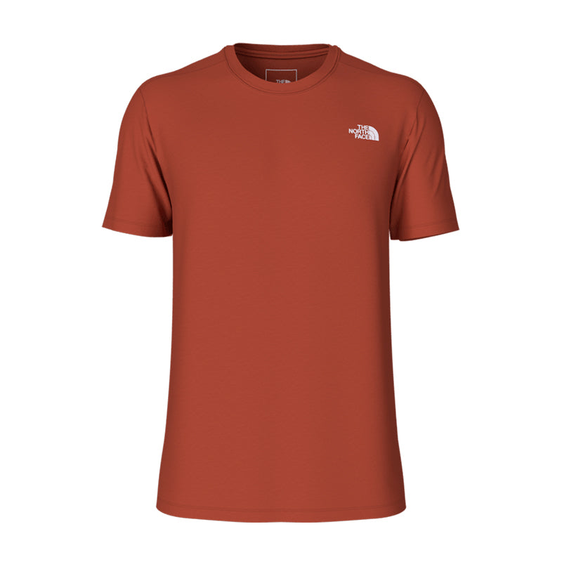 The North Face Men's Wander Short Sleeve T-Shirt, XL, Rusted Bronze