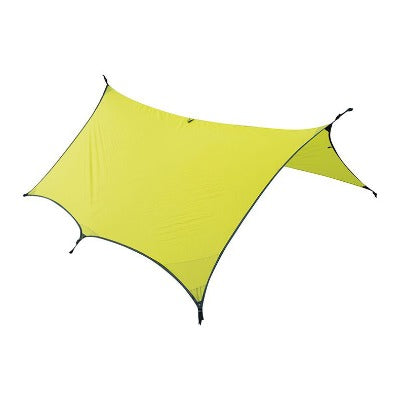 Ultralight 30D Sil Nylon Tarp Shelter Lime