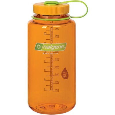Nalgene Wide Mouth 1 Quart Water Bottle Clementine