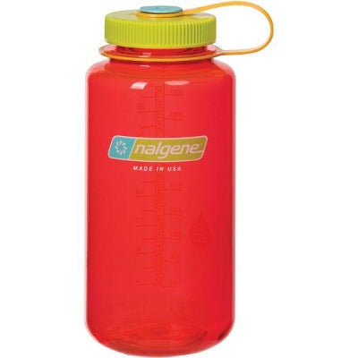 Nalgene Wide Mouth 1 Quart Water Bottle Pomegranate