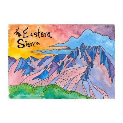 The Eastern Sierra Sticker